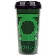 Green Lantern Logo 16 oz. Plastic Travel Mug